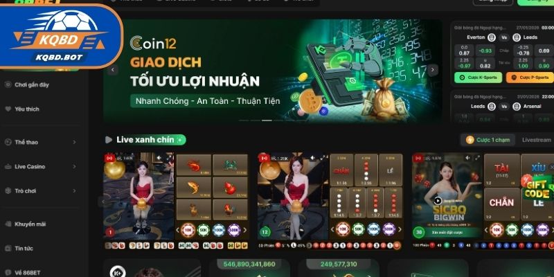 Giới thiệu vài nét về 86BET