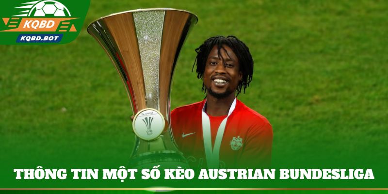 Thông tin một số kèo Austrian Bundesliga